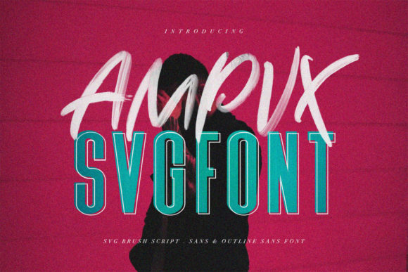 Ampvx Font for Handmade Creations and Display Projects