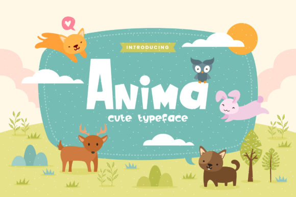 Anima: A Playful Display Font for Creative Projects