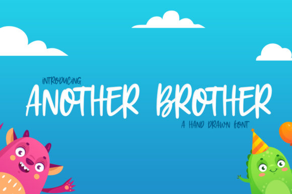 Another Brother Font for Handmade Creations