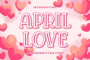 April Love Font for Whimsical Web Design