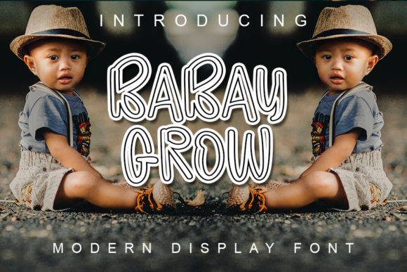 Baby Grow Typeface: The Perfect Display Font for Small Business Branding