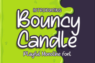Bouncy Candle Font for Eye-Catching Digital Designs