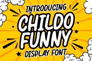 Childo: A Bold and Fun Display Font for Digital Creatives