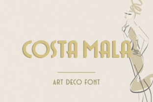 Costa Mala: A Vintage Display Font for Timeless Branding