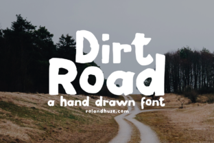 Dirt Road: A Rustic Display Font for Editorial Projects
