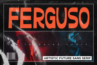 Ferguso: A Vintage-Inspired Display Font for Creative Projects