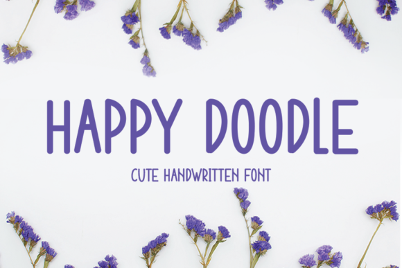 Happy Doodle: A Joyful Font for Business Branding