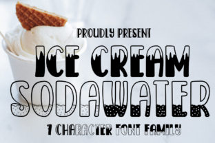 Ice Cream SodaWater Display Font for Creative Campaigns