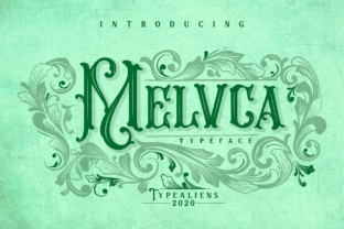 Melvca Font for Vintage-Inspired Campaign Design