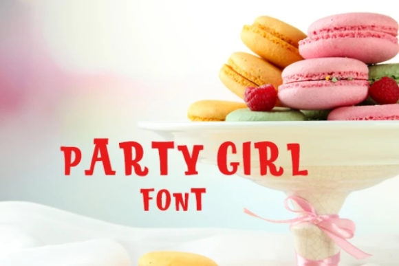 Party Girl: A Playful Display Font for Creative Projects
