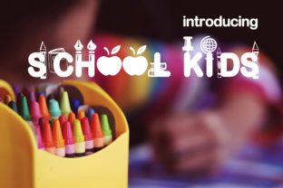 School Kids Font Review: A Playful Display Typeface for Creative Projects