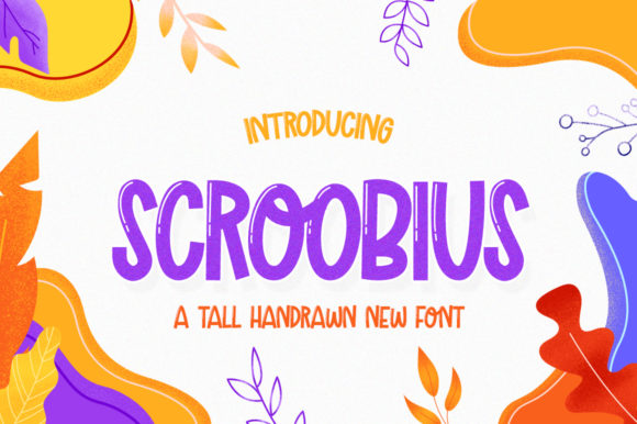 Scroobius: A Playful Display Font for Creative Projects
