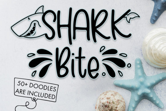 Shark Bite: A Nautical Font for Creative Makers