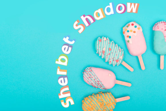 Sherbet Shadow Duo for Modern Editorial Design
