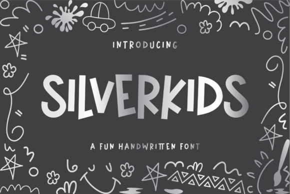 Silverkids: A Sweet Handwritten Font for Creative Projects