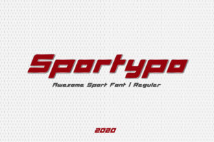 Sportypo: A Dynamic Display Font for Bold Editorial Design