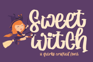Sweet Witch Font: A Playful Display Type for Creative Projects