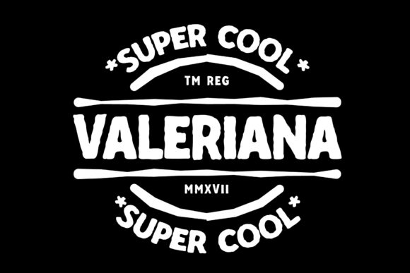 Valeriana: A Display Font That Elevates Handmade Creations