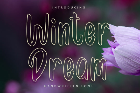 Winter Dream: A Balanced Display Font for Modern Web Design