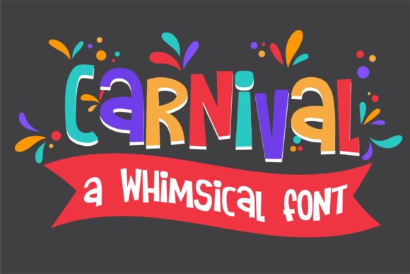 ZP Carnival: A Whimsical Display Font for Creative Branding